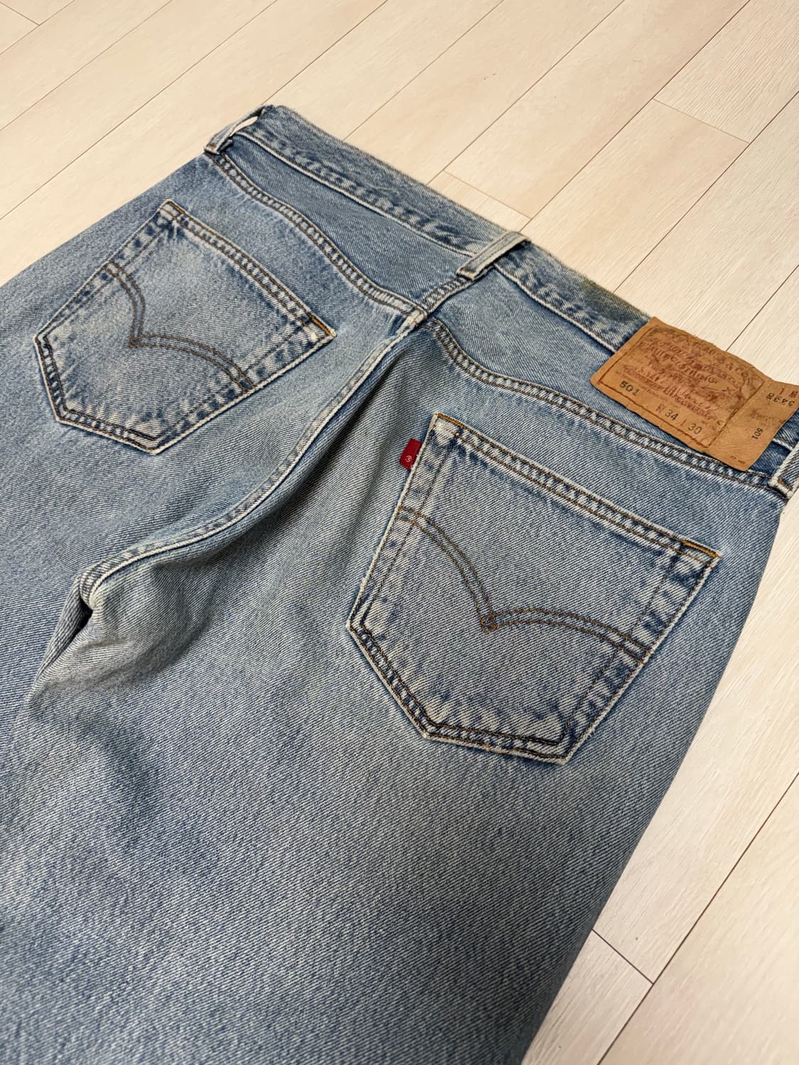 리바이스 501 빈티지 데님 청바지 32-33 size 상품이미지6