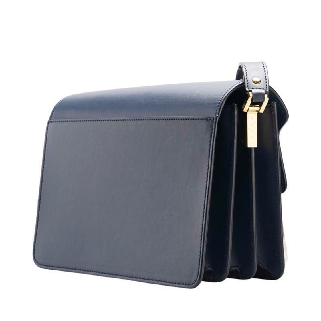 (중고) 마르니 네이비 카프스킨 트렁크 미듐 숄더백 상품이미지2