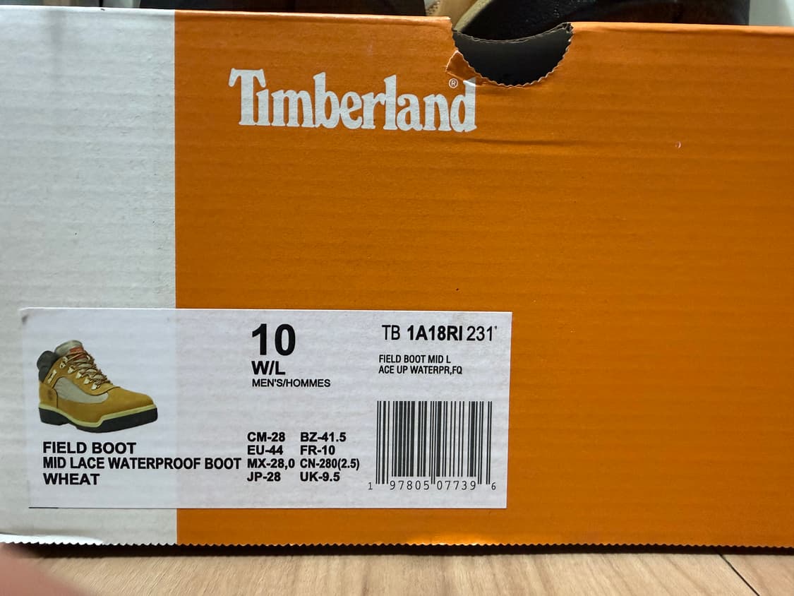 팀버랜드 필드부츠 위트 280 상품이미지3