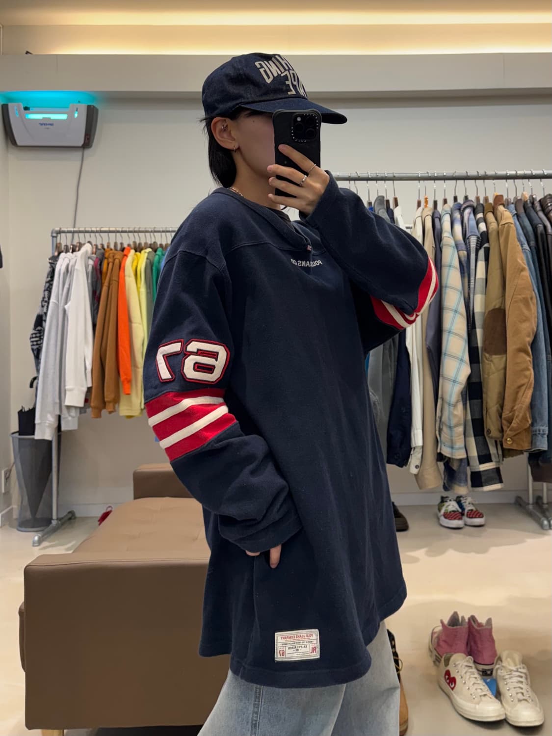 폴로 랄프로렌 진 패치 럭비티 상품이미지7