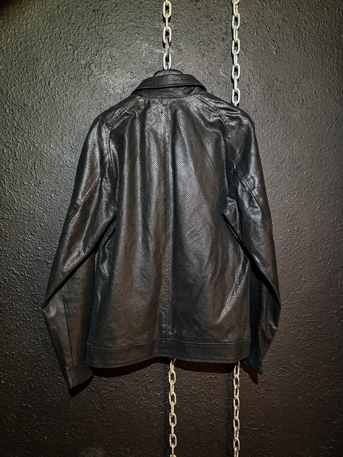 All-punching 2-way leather jacket 상품이미지7