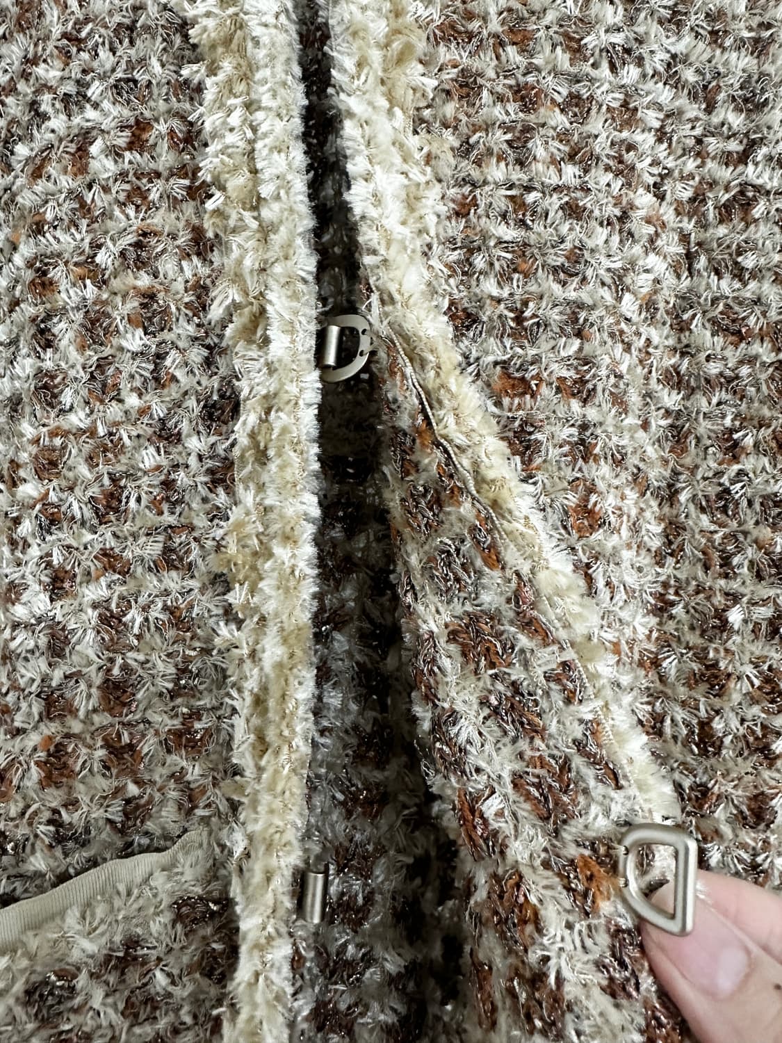 [한섬 마인] 여성 트위드 가디건 상품이미지4