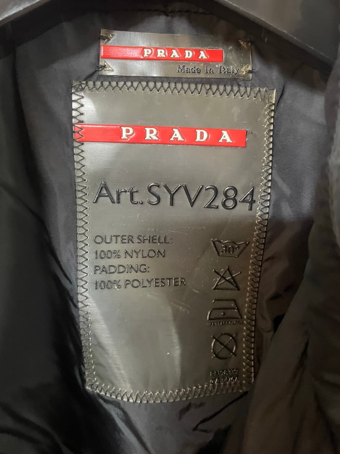 00s 프라다 스포츠 나일론 자켓 M 상품이미지6