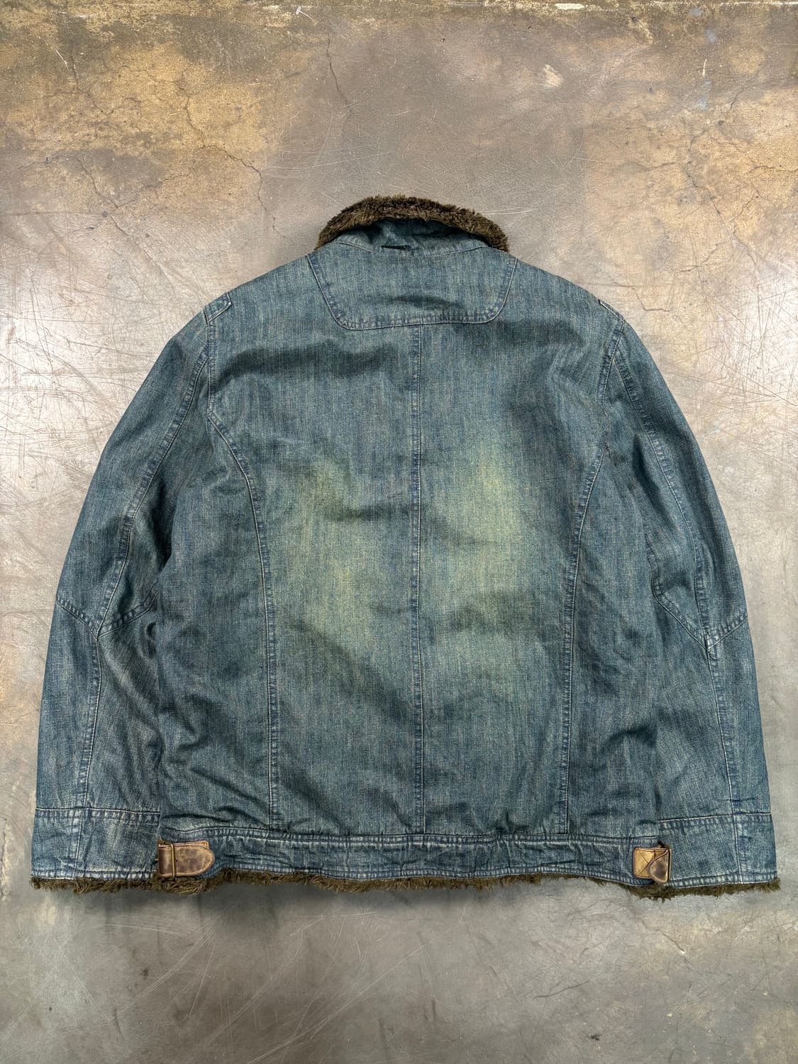 스미스 아메리칸 데님 무스탕 자켓 상품이미지4