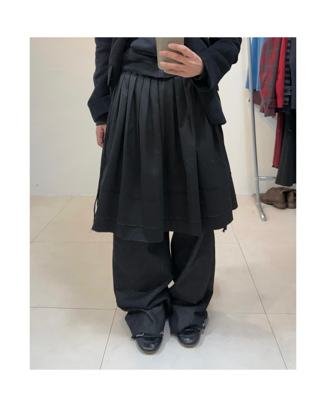 빈티지 미디 스커트 상품이미지4