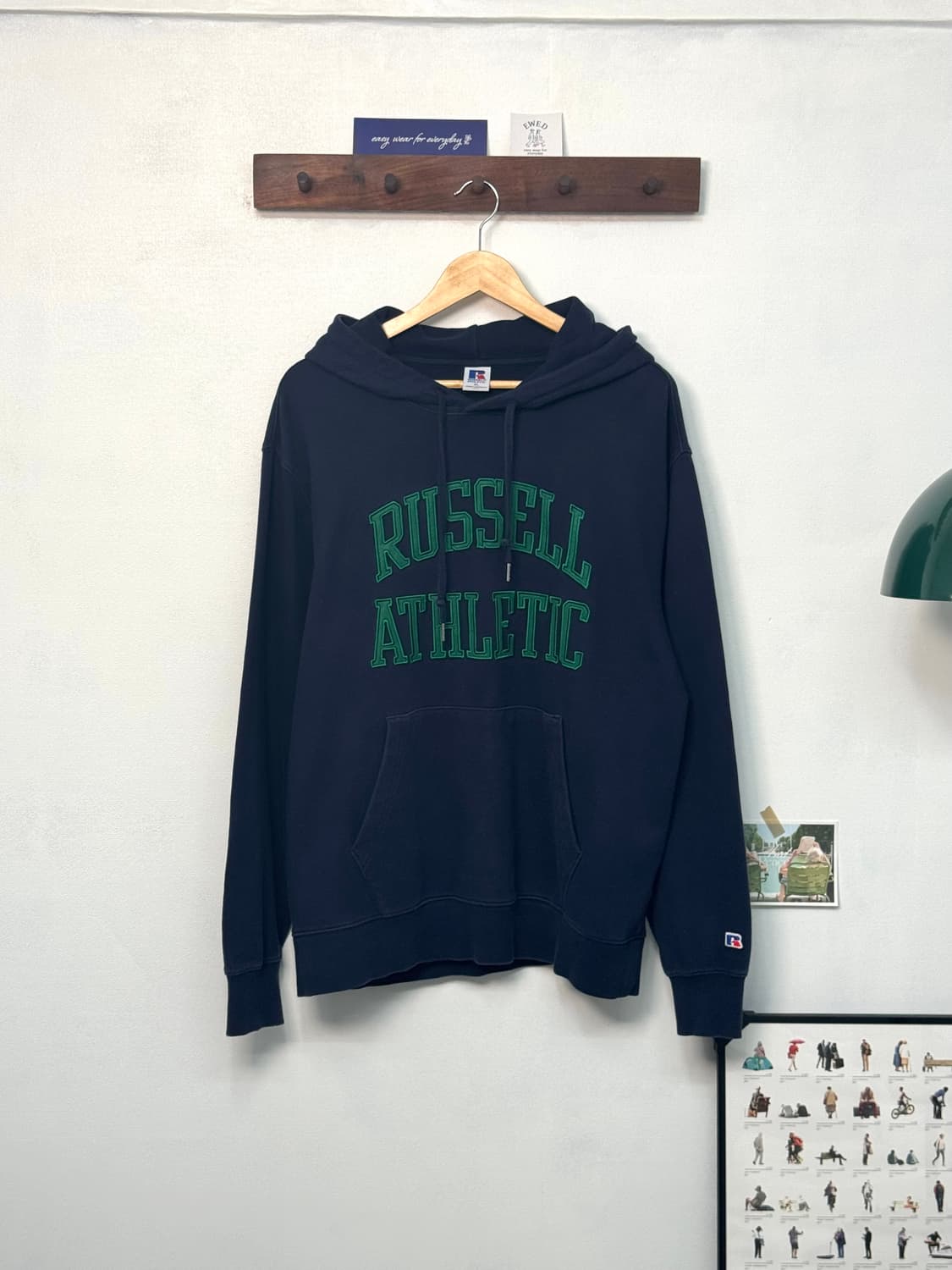 Russel athletic Navy Hoodie/T111 상품이미지1