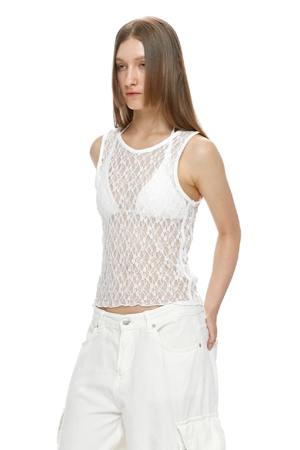 모어댄파라다이스 레이스 슬리브리스 레이어드 상품이미지1