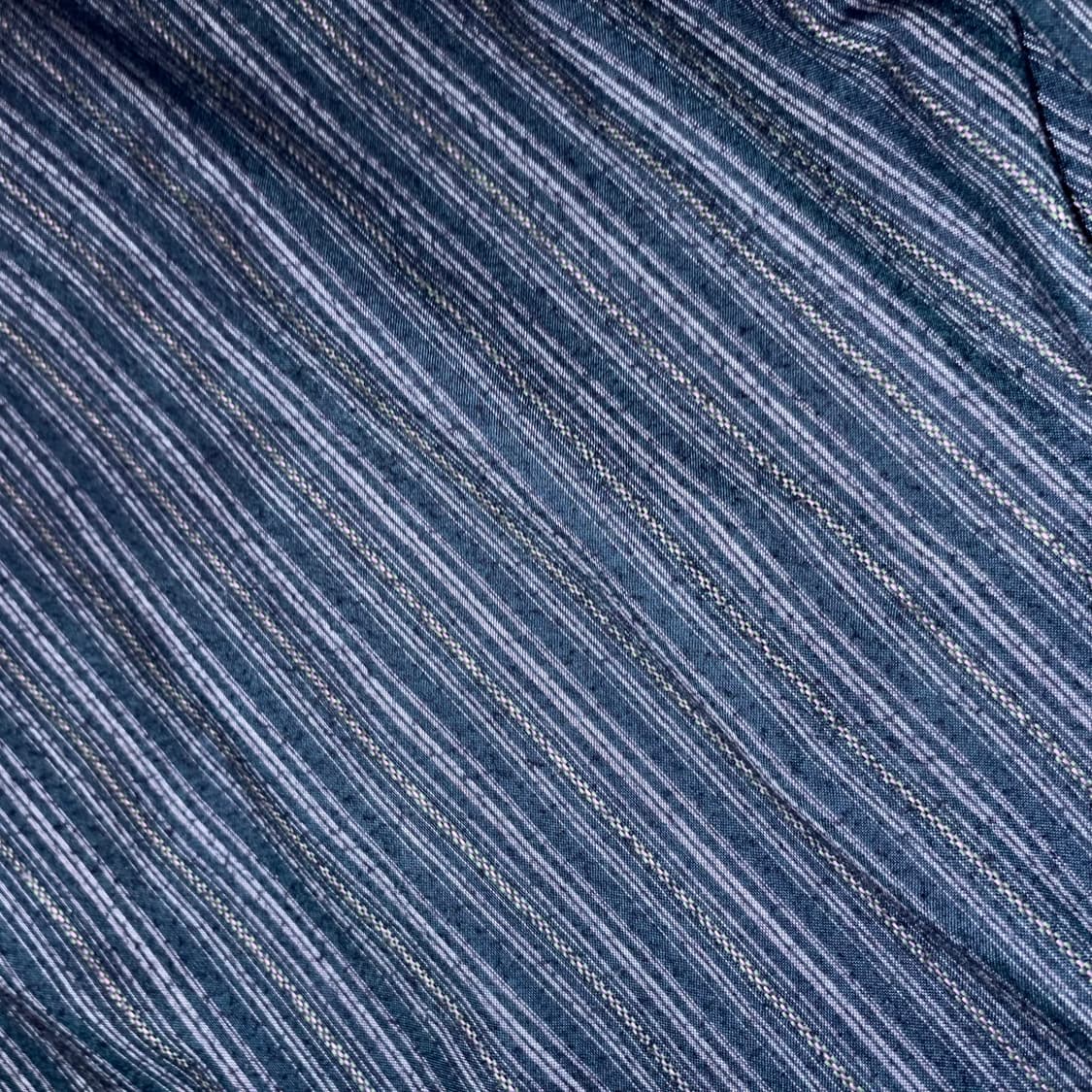 Northface blue slub stripe shirt 상품이미지4