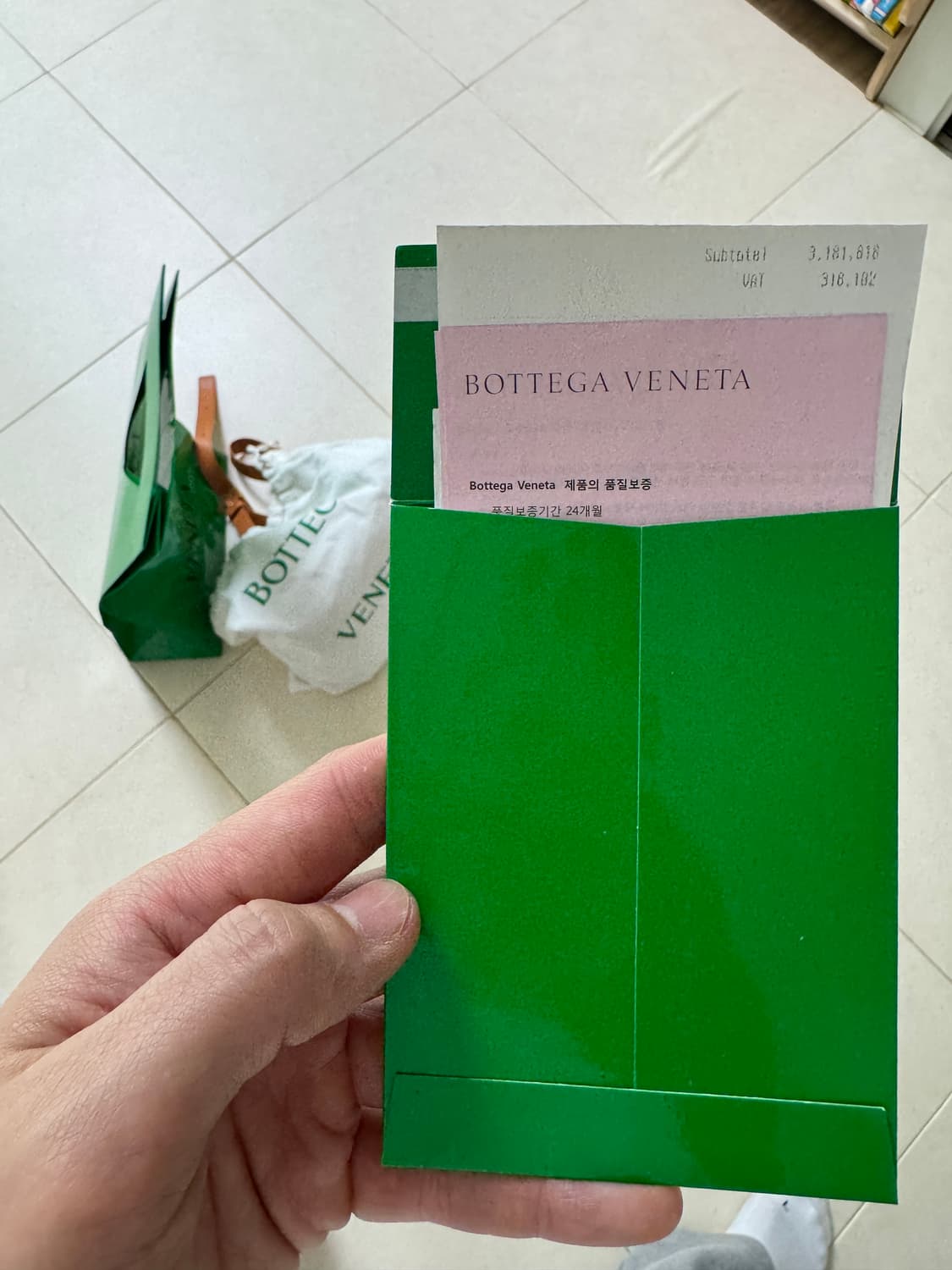 보테가베네타 카세트백 상품이미지4