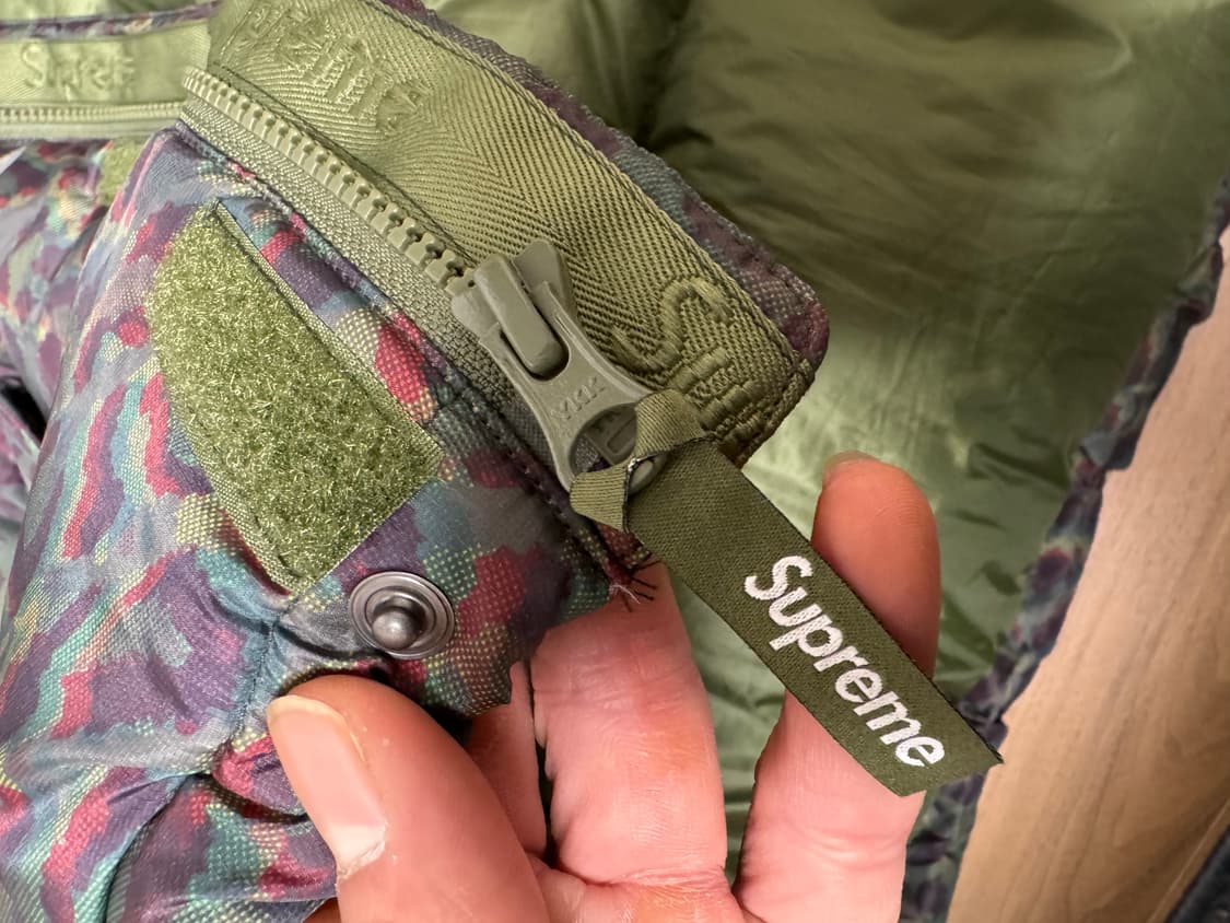 슈프림 supreme 700 필 레오파드 퍼퍼 자켓 다운 XL 상품이미지6