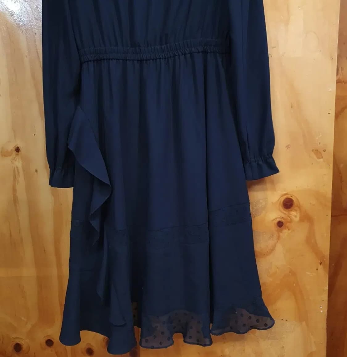 758)한섬 오즈세컨 시스루 원피스 상품이미지4