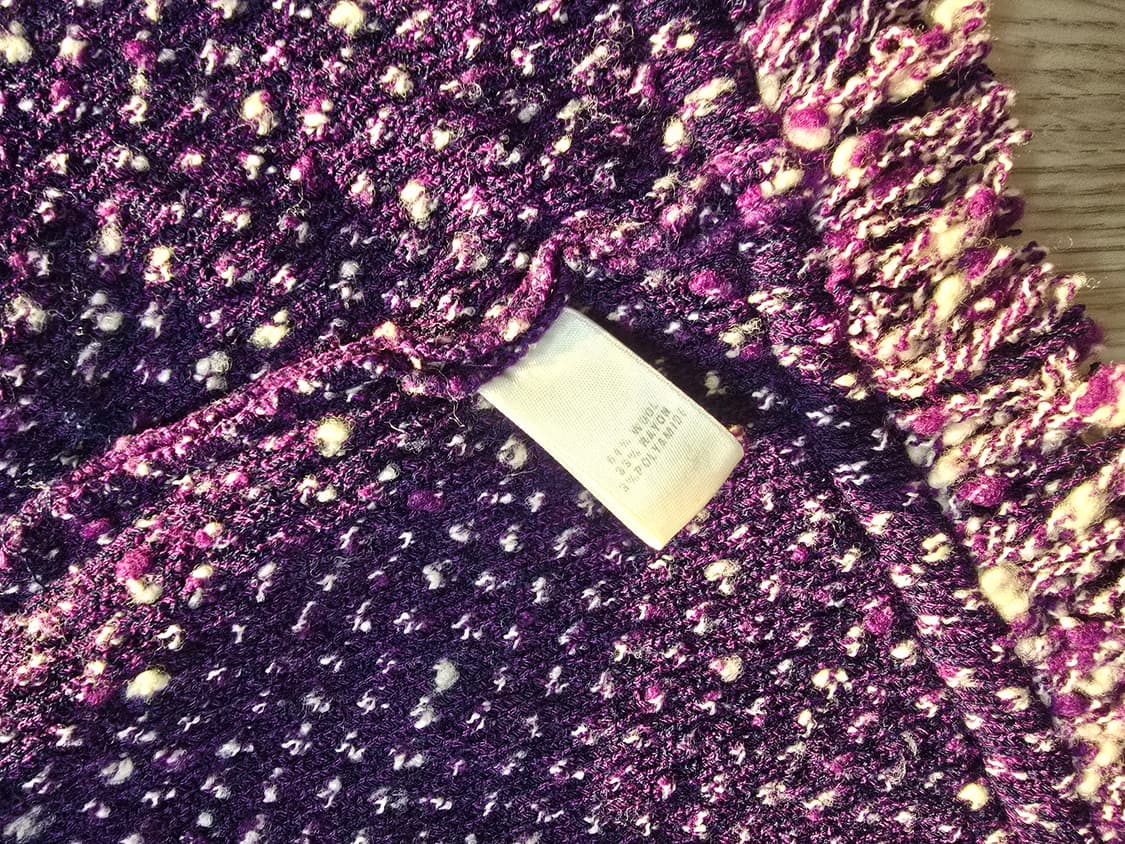 센죤 트위드 니트 베스트 상품이미지9