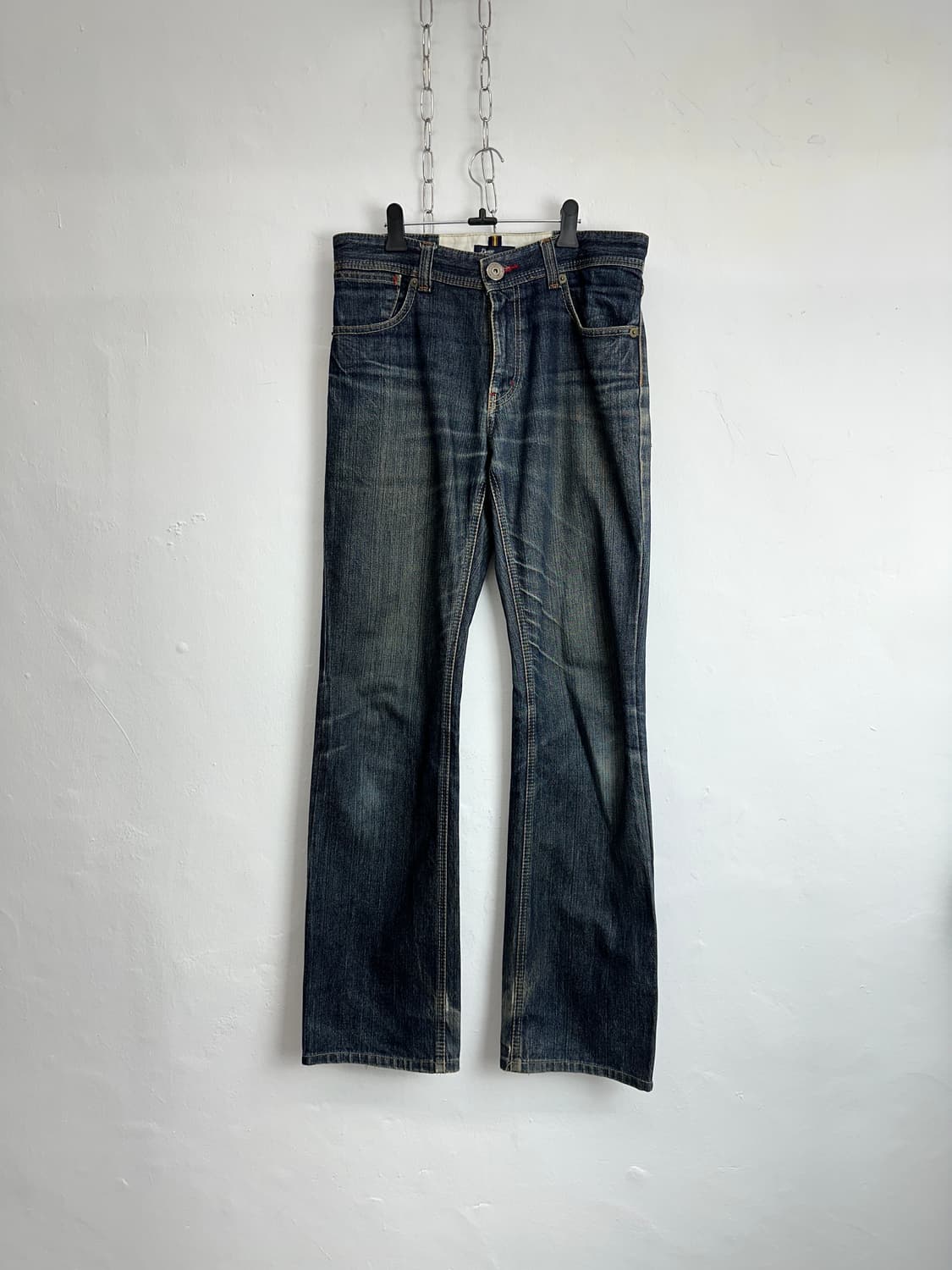 Faded Indigo Bootcut Denim 상품이미지4