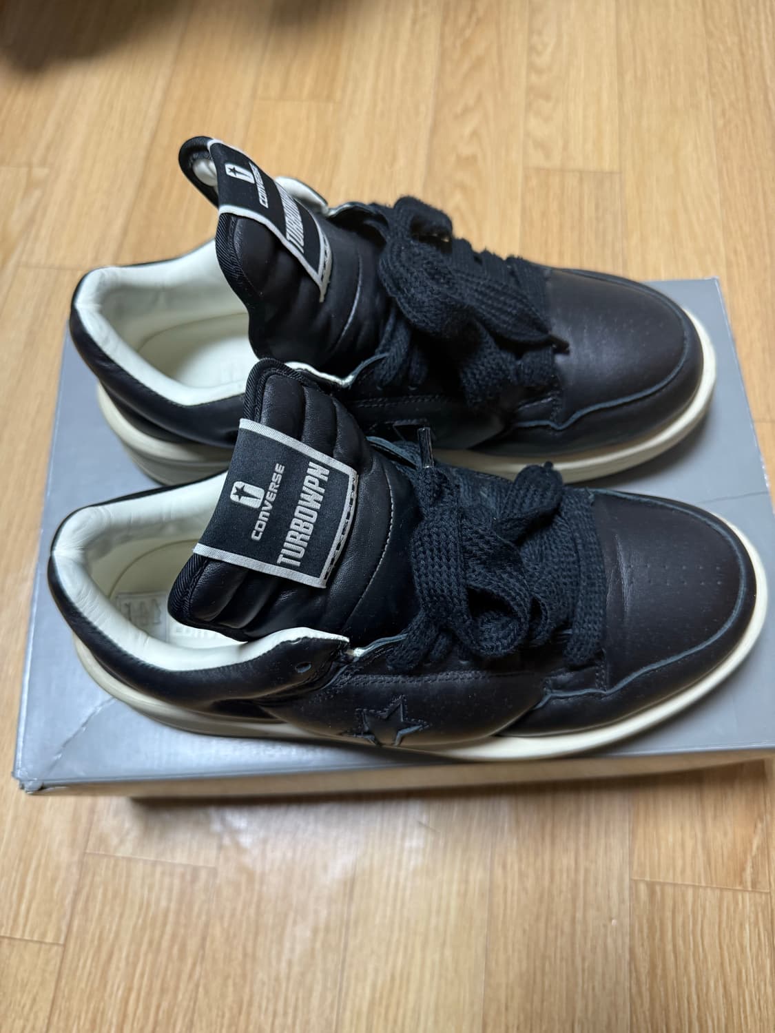 컨버스 다크쉐도우 로우 블랙 290 상품이미지5