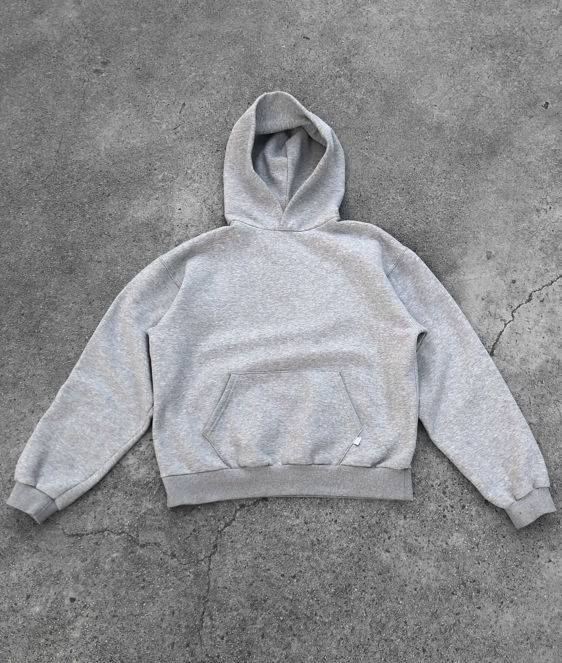 77c 세븐세븐씨 클라우드 후디 그레이  상품이미지2