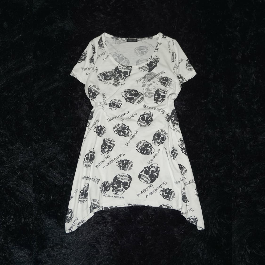 (cornflake) gothic rhinestone t  상품이미지1