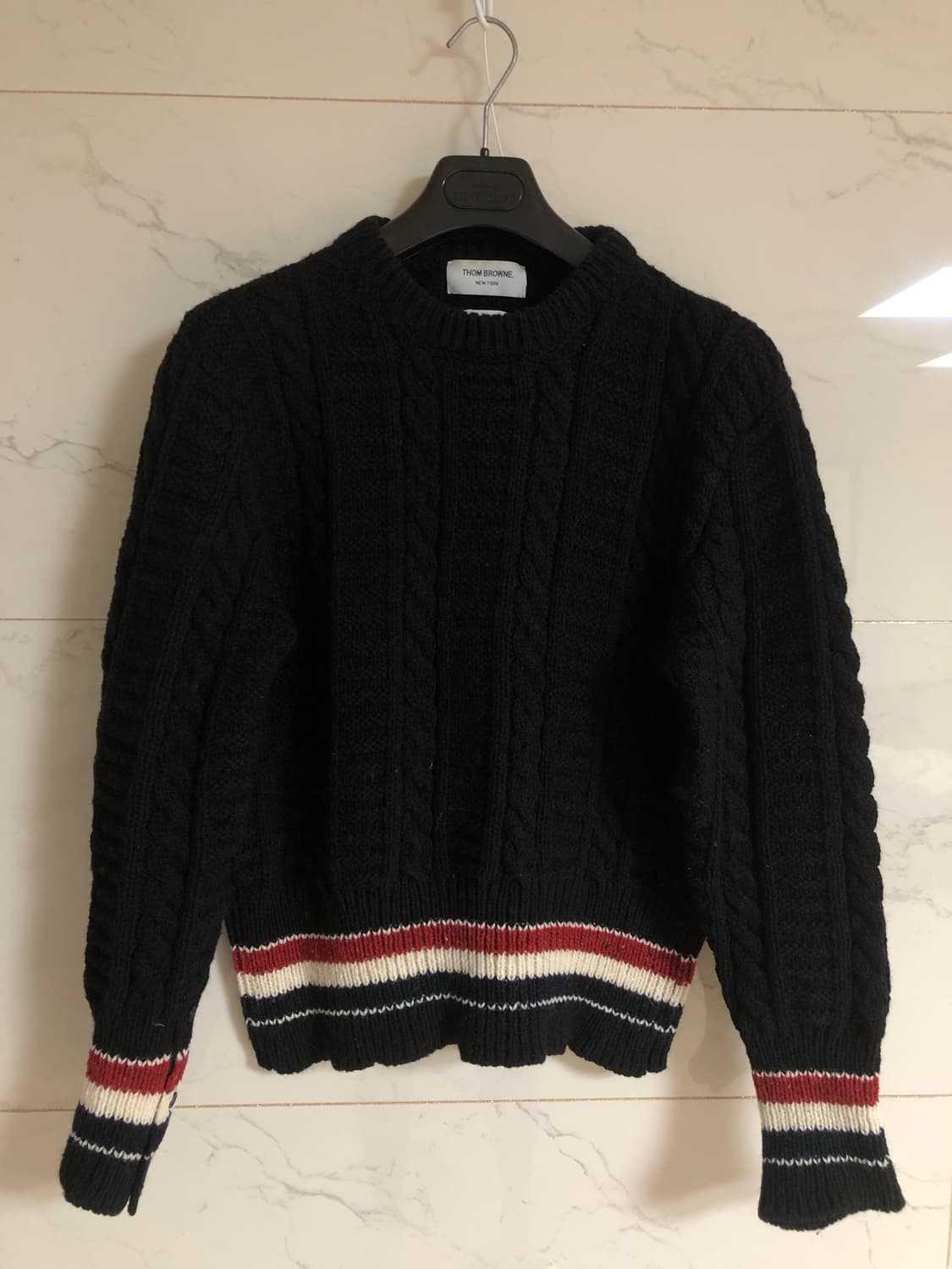 톰브라운 케이블 니트 상품이미지1