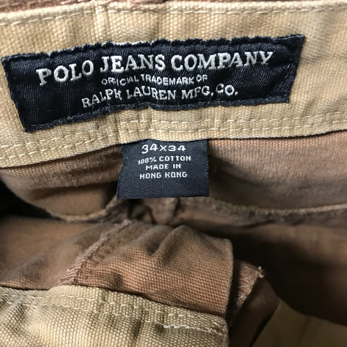 폴로 진스 베이지 팬츠 34/34 상품이미지6