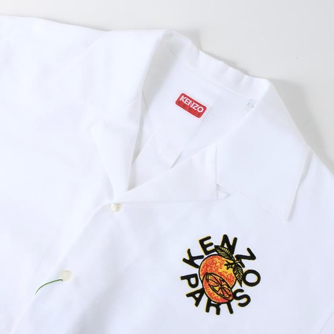 겐조 화이트 자수 오버셔츠 XL (한글택⭕️ 분더샵 구매) 상품이미지3