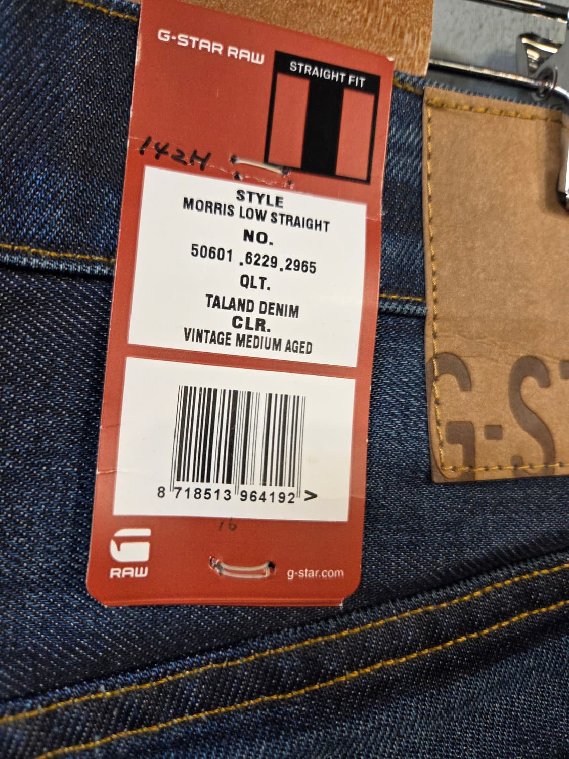 G-Star RAW 남성 데님 청바지(W33/L32) 상품이미지6