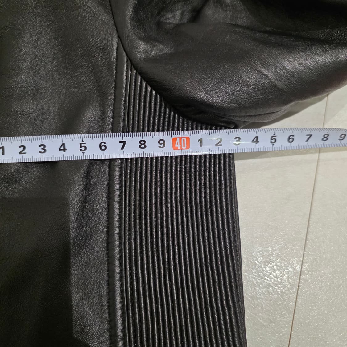 블랙키 이태리 램 스킨 라이더 자켓 55 상품이미지9