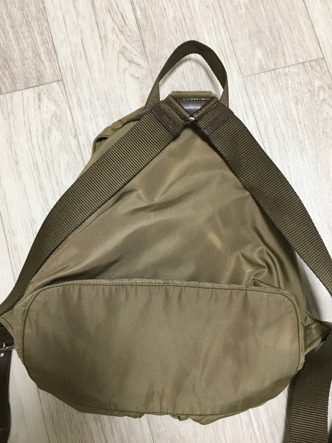 프라다 빈티지 삼각로고 백팩 상품이미지6