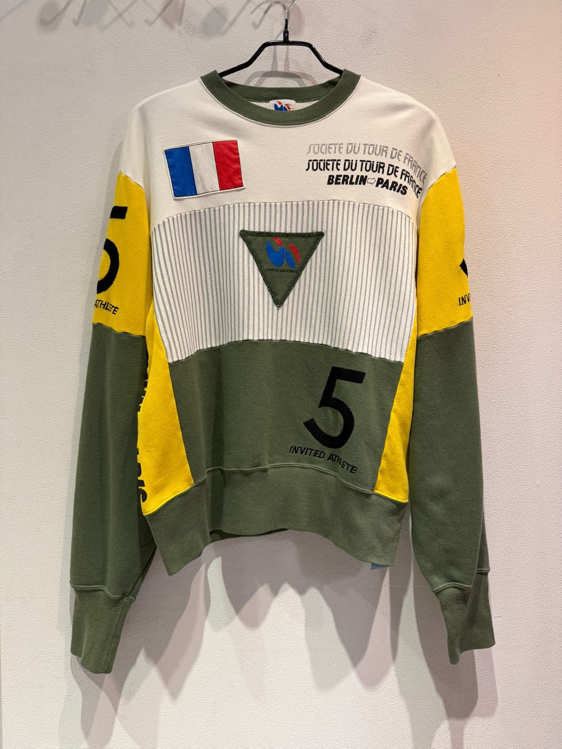 80s 90s Tour de France Color Block Sweat 상품이미지1