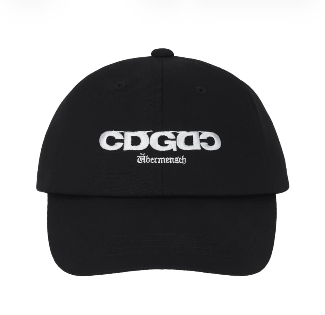 [CDGDC] 꼼데가르송X지드래곤 콜라보 블랙 캡 새상품 상품이미지1
