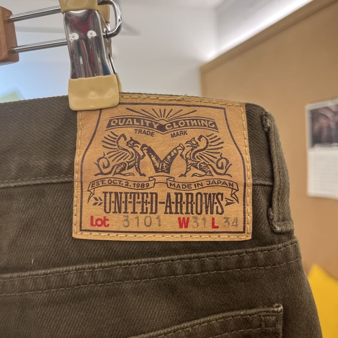 유나이티드 에로우즈 컨트리 빈티지 코튼팬츠 31인치 C10282 상품이미지5