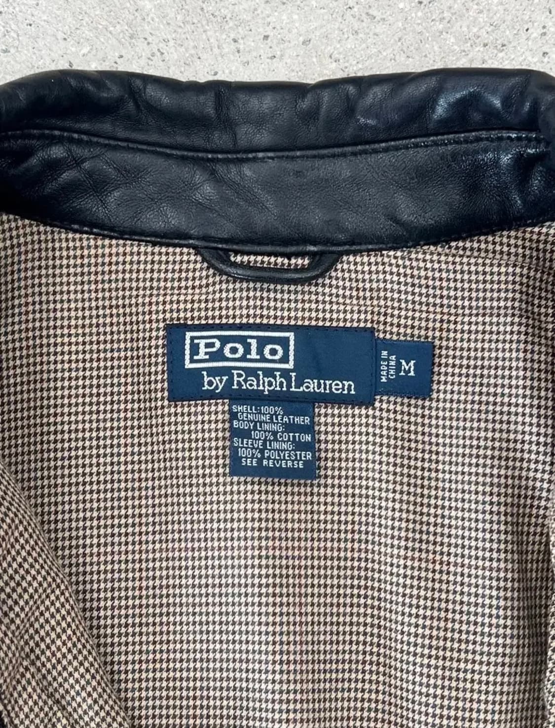 90s 폴로 맥스웰 레더자켓 상품이미지8
