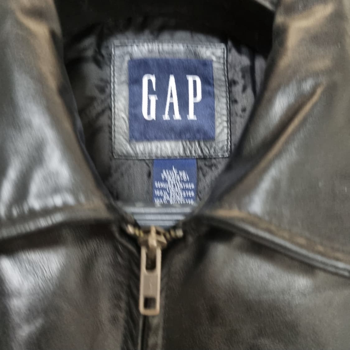 올드 갭 레더 자켓 L 상품이미지5