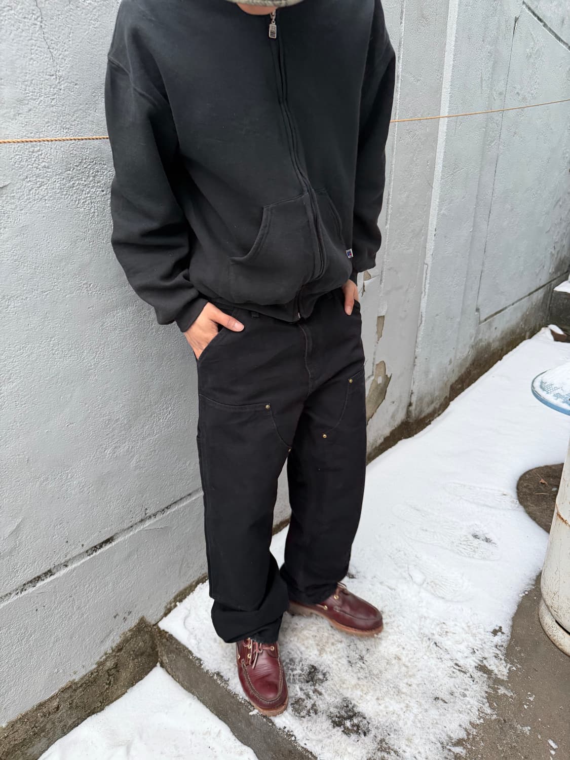 칼하트 더블니 워크팬츠 상품이미지3