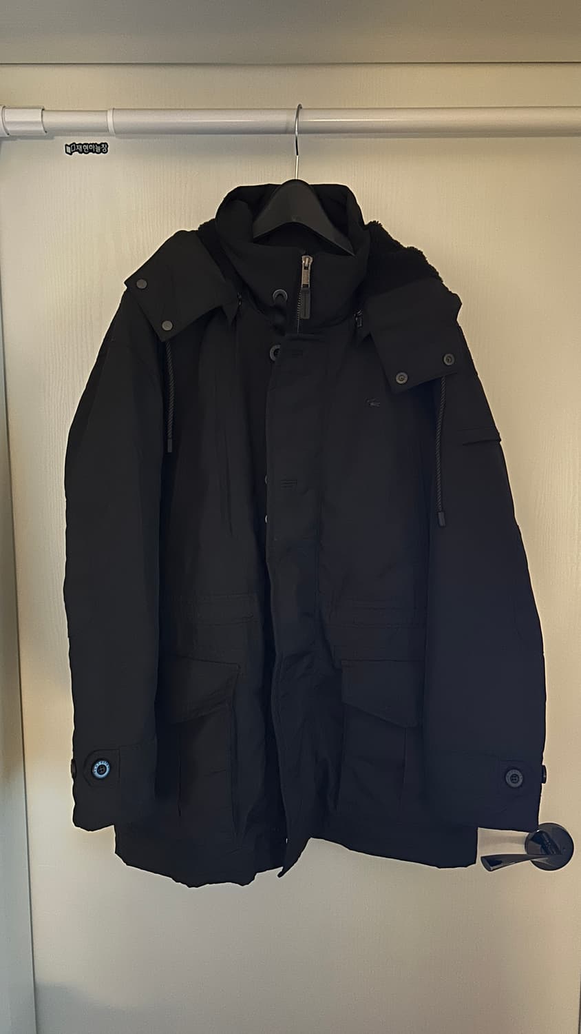 라코스테 필드 롱 코트 L 상품이미지1