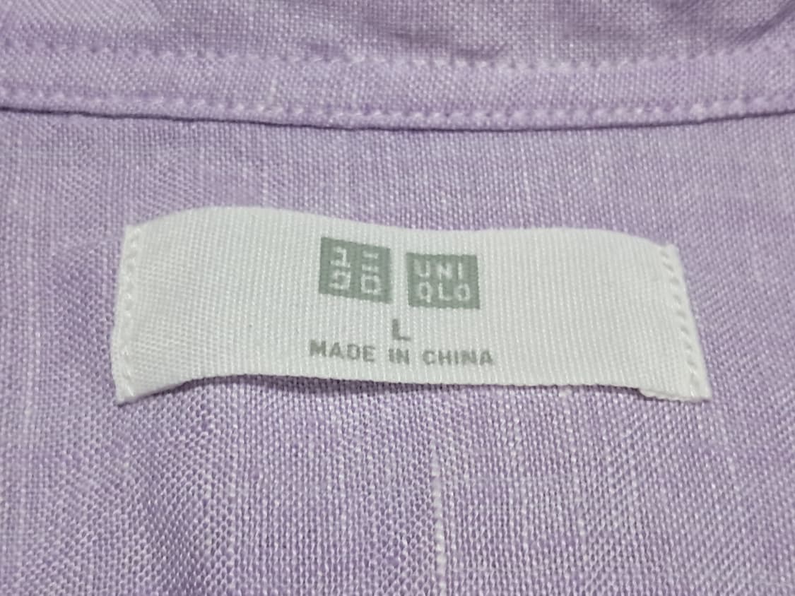 유니클로 마 셔츠 L 상품이미지7