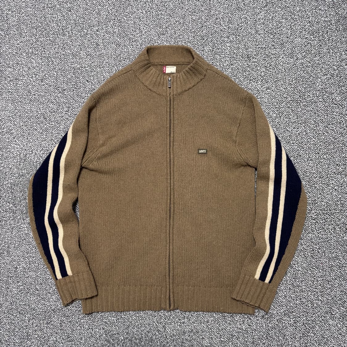 Levis 리바이스 울 니트집업 상품이미지1