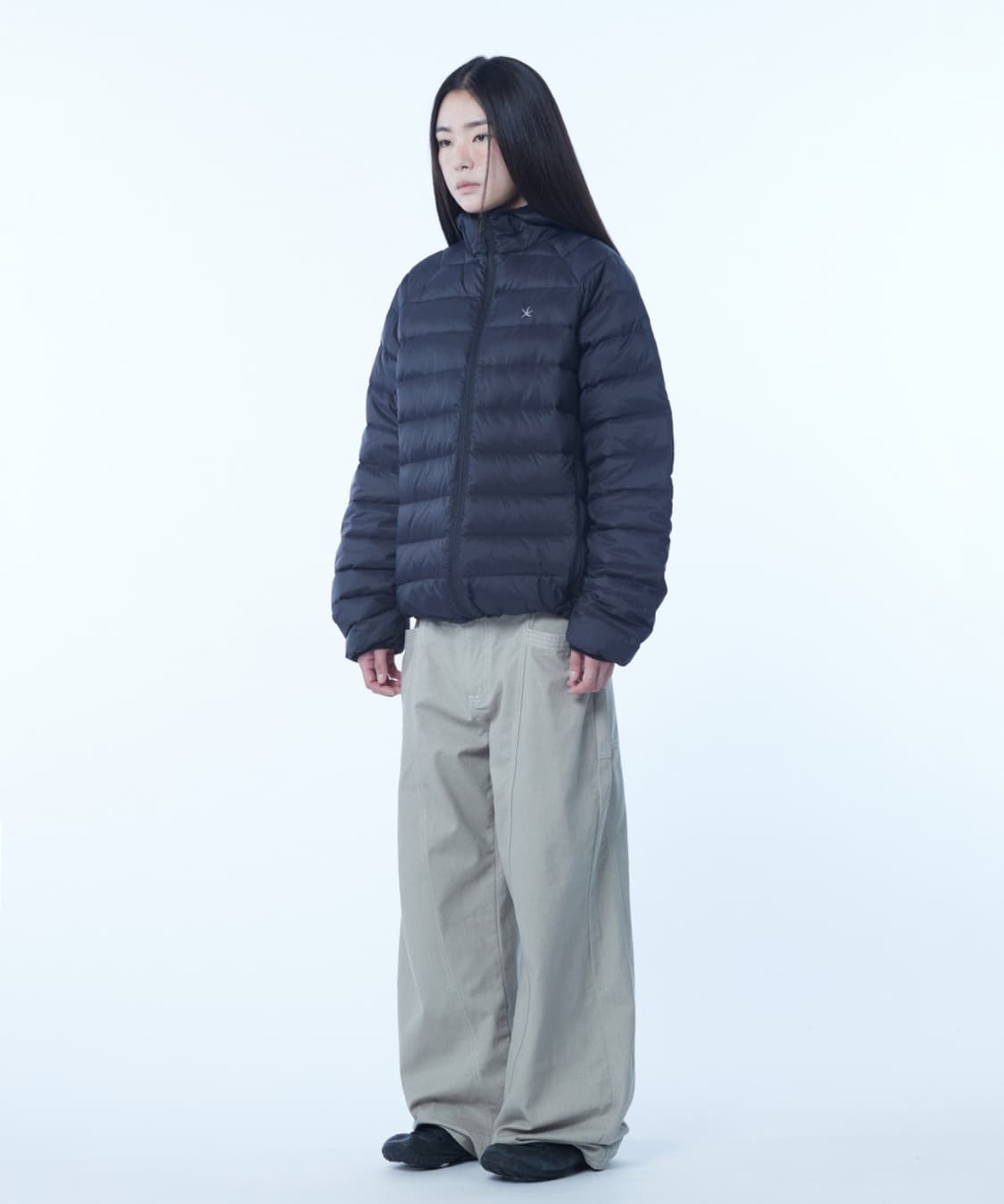 TCM mini logo raglan light puffer jacket 상품이미지2