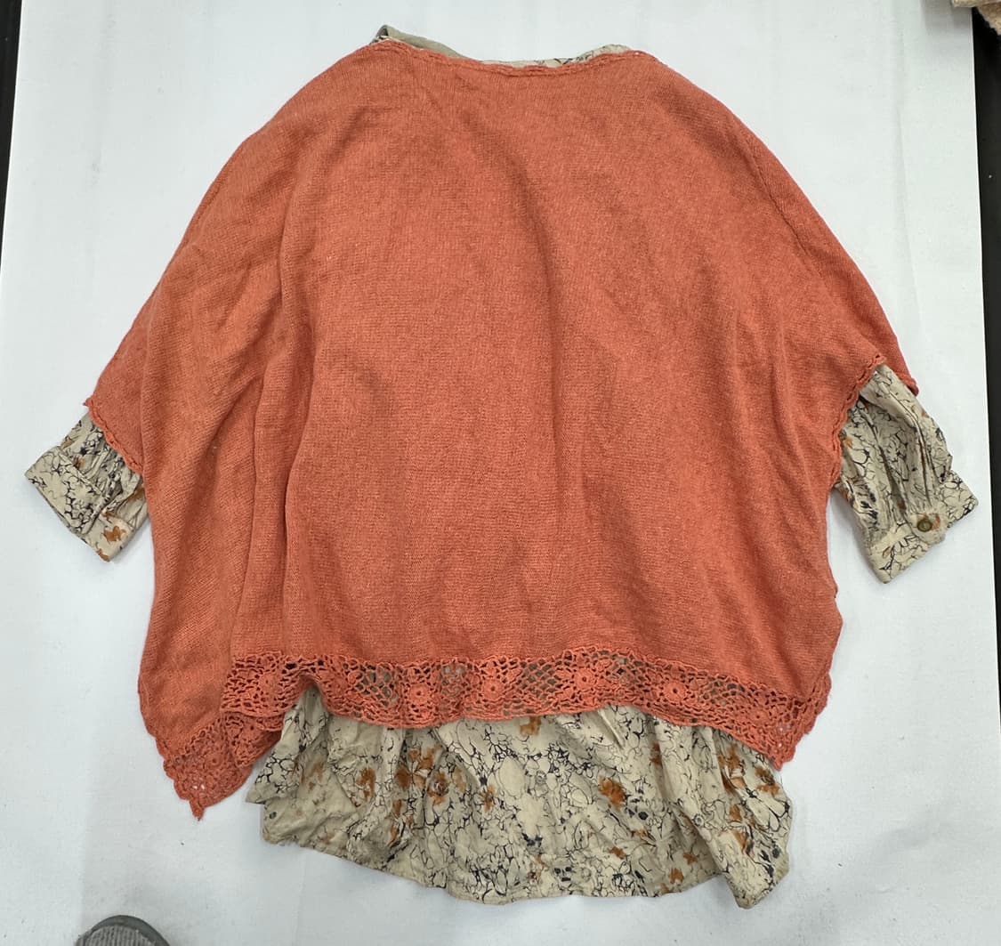 🍑하구미의 살구맛 에스닉 코디세트🍑 크로셰 원피스 레이어드 히피 상품이미지4