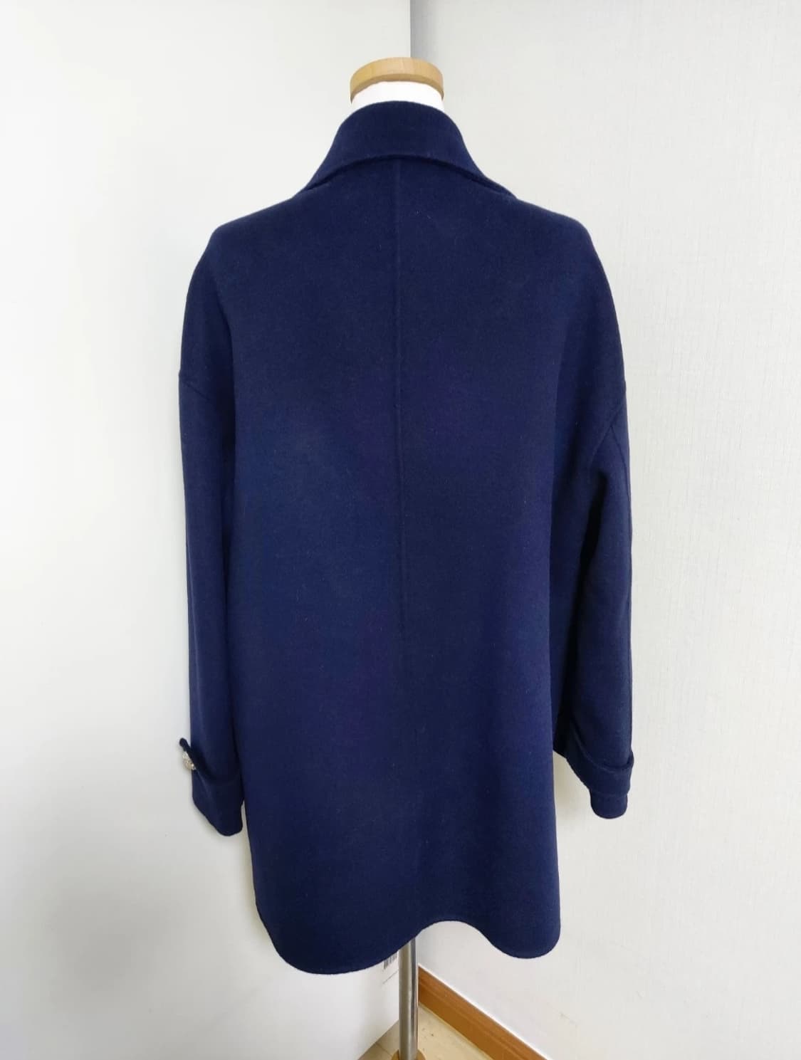 Sandro 여성 더블 울 코트 (S)오버핏 상품이미지3