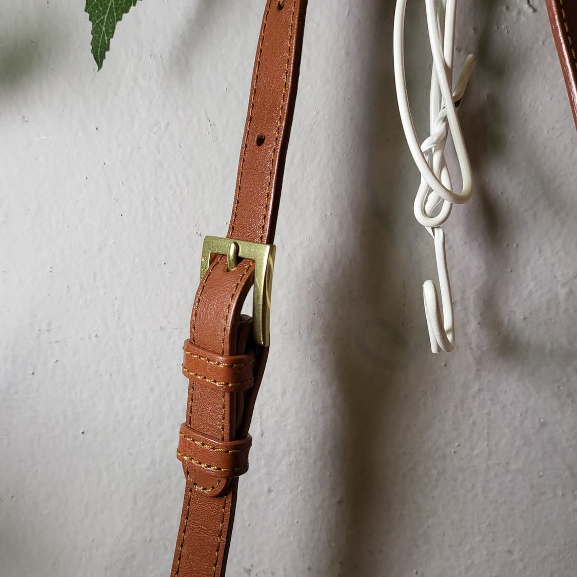 NICOLE 레더 크로스백 상품이미지5