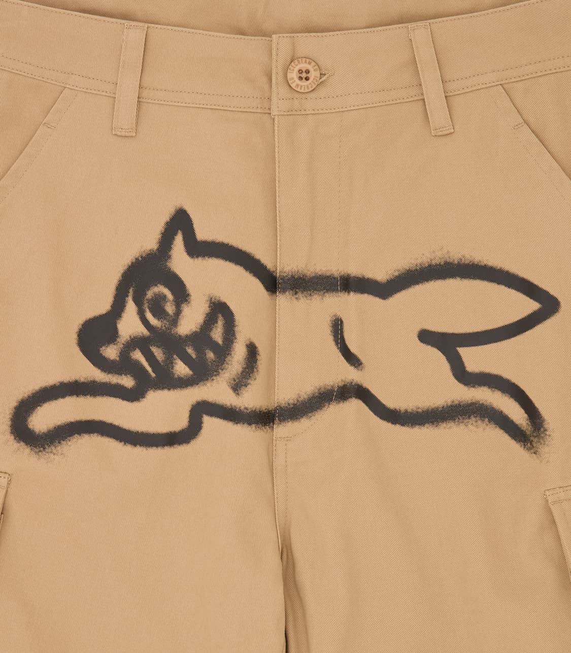 [S,M,L,XL]BBC 아이스크림 26ss 스프레이 러닝 도그 팬츠 상품이미지2