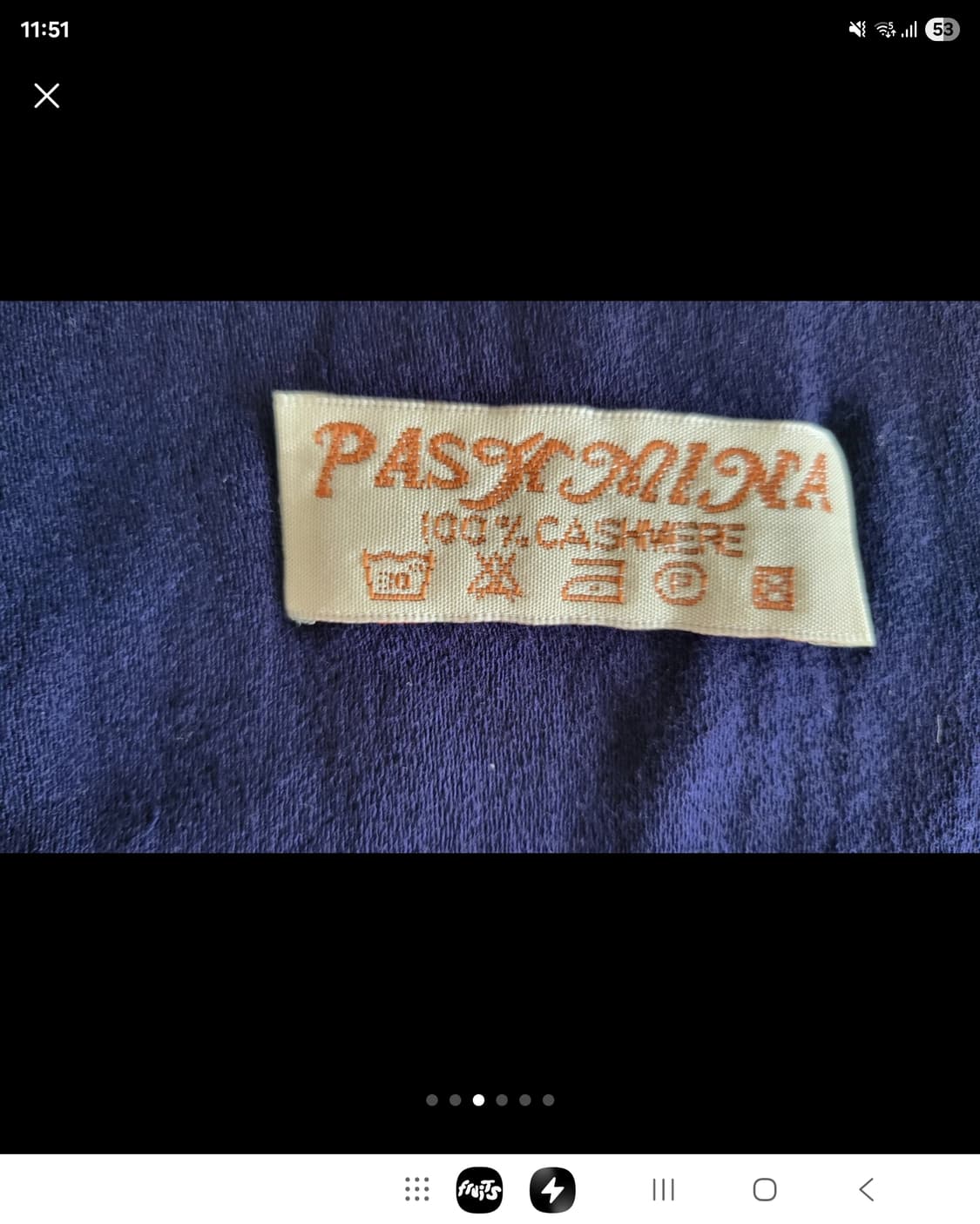 새상 100% 캐시미어 파시미나 빅숄 스카프  상품이미지3