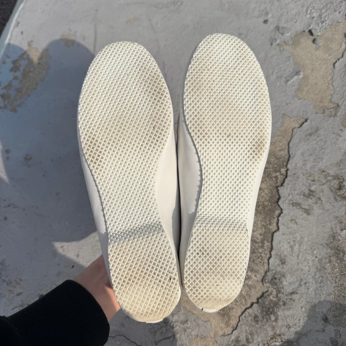 레페토 화이트 재즈슈즈 42 상품이미지4