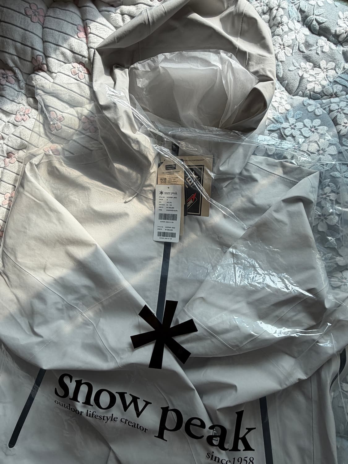 스노우피크 드라이피크 고어텍스 자켓 아이보리 105 상품이미지3