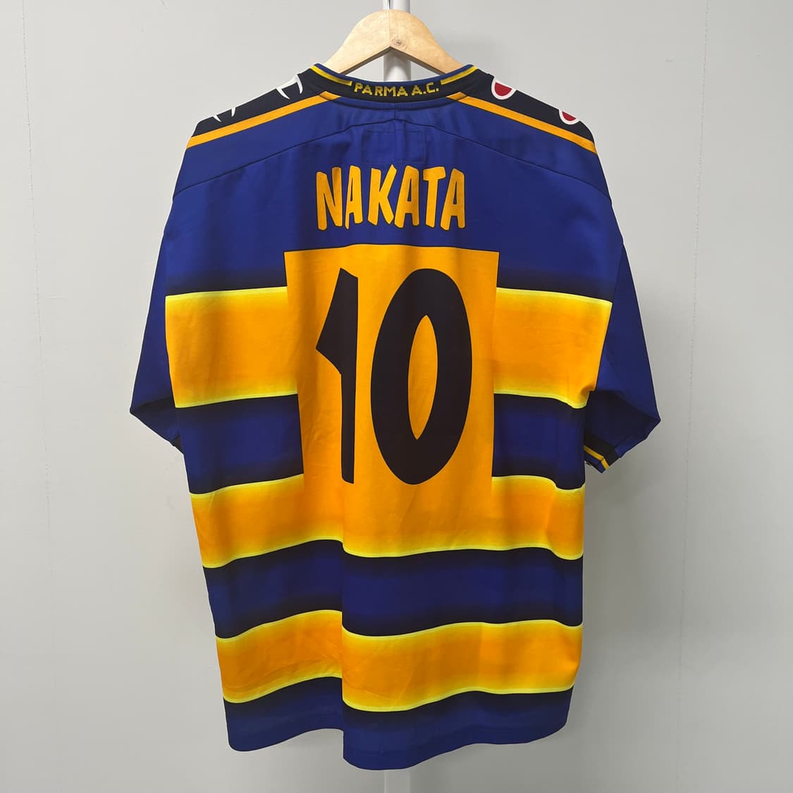 [L] 01/02 챔피온 파르마 AC NO.10 나카타 축구 유니폼 상품이미지3