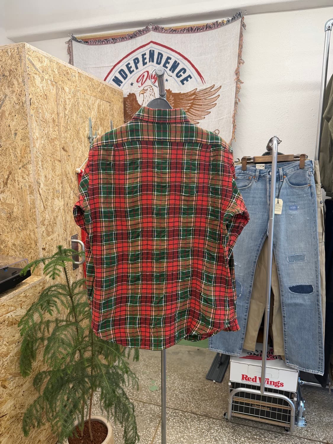 폴로 리젠트 클래식핏 체크셔츠 상품이미지4