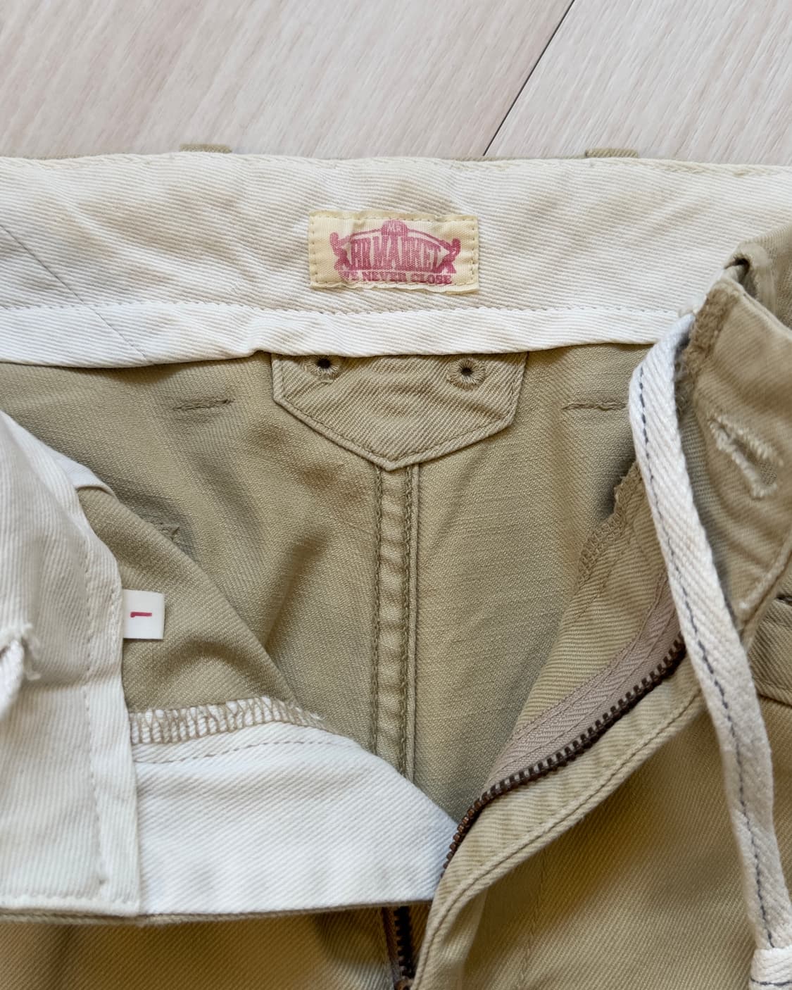 [HRM HOLLYWOOD RANCH MARKET] string pant 상품이미지3