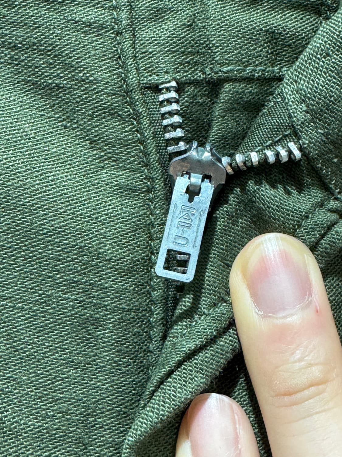 70s US Army OG107 퍼티그 팬츠 상품이미지4