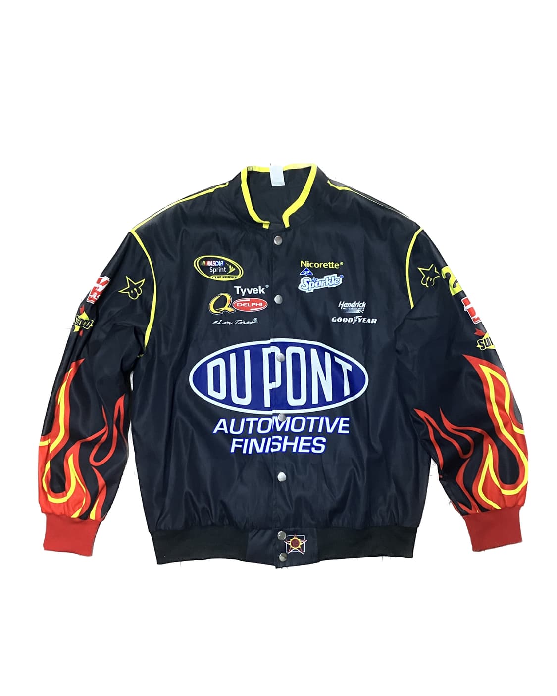 Flame detail racing windbreake 상품이미지1
