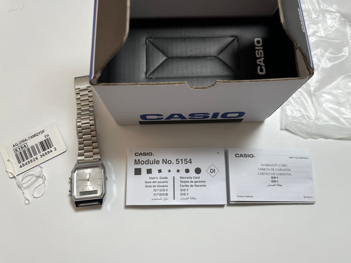 카시오 AQ-230A-7A 상품이미지1