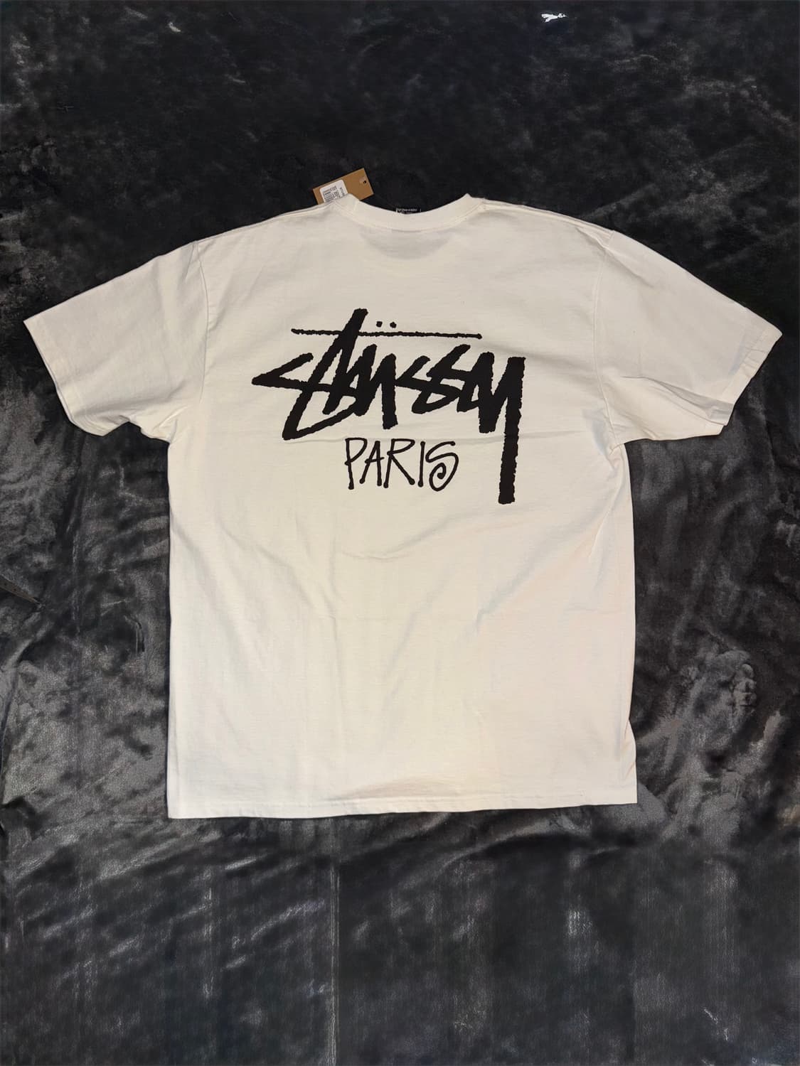 스투시 STUSSY 흰색 반팔 티셔츠 L 새상품 상품이미지2